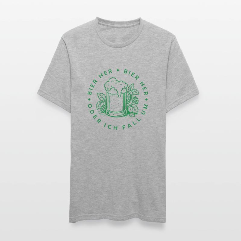 Bees here - Oder ich fall um! Unisex Polycotton T-Shirt