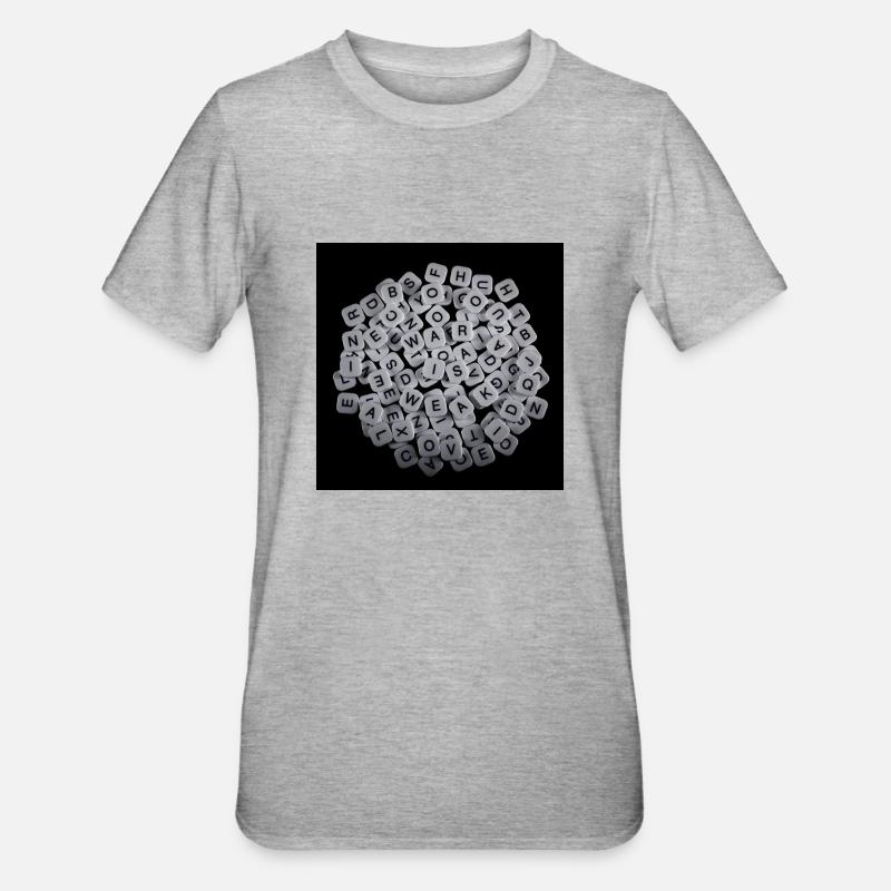 War is weak - Unisex Polycotton T-Shirt - heather grey