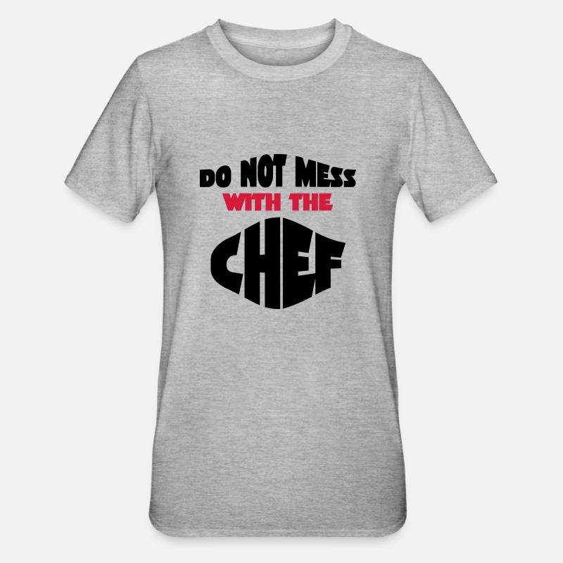 chef - T-shirt polycoton Unisexe - gris chiné