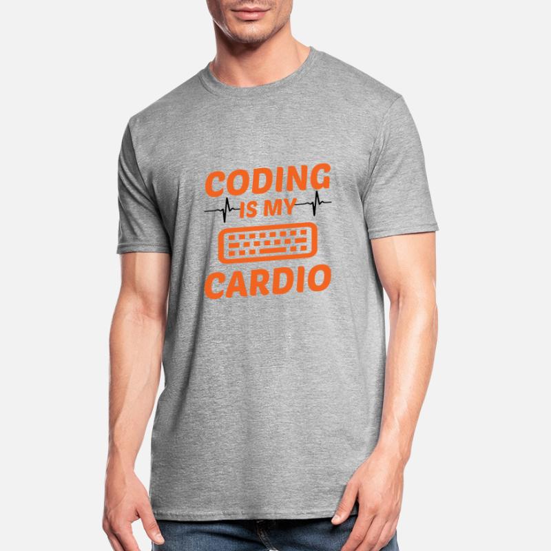 Coding Is My Cardio Programming Coder Computer Gee Unisex Polycotton T-Shirt