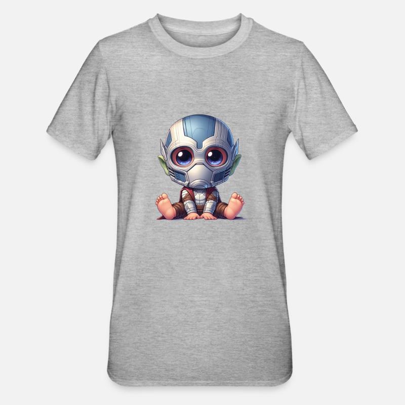 Ironfirst - T-shirt polycoton Unisexe - gris chiné