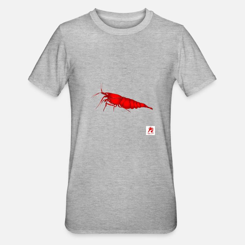 1000182176 - T-shirt polycoton Unisexe - gris chiné