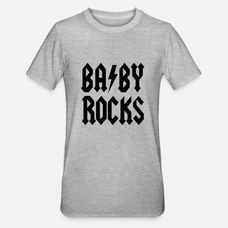 bébé - T-shirt polycoton Unisexe - gris chiné