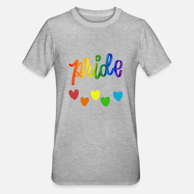 Das ultimative Pride SCD Tshirt - Unisex Polycotton T-Shirt - Grau meliert