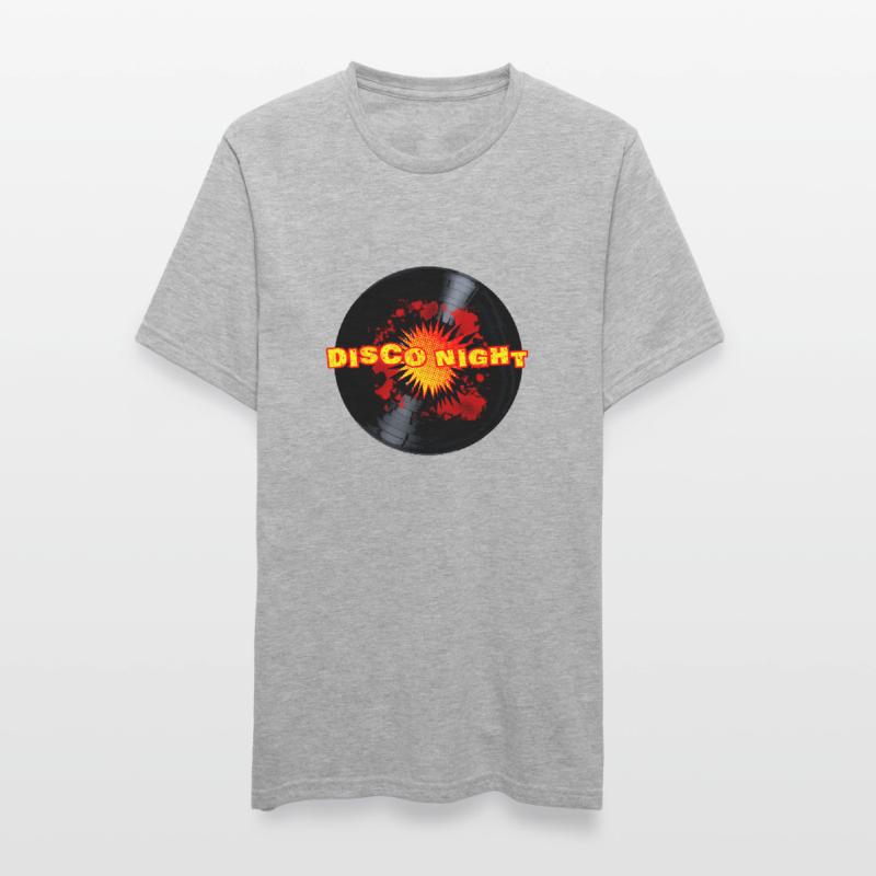 Disco Night Exploding Long Playing Record Unisex Polycotton T-Shirt