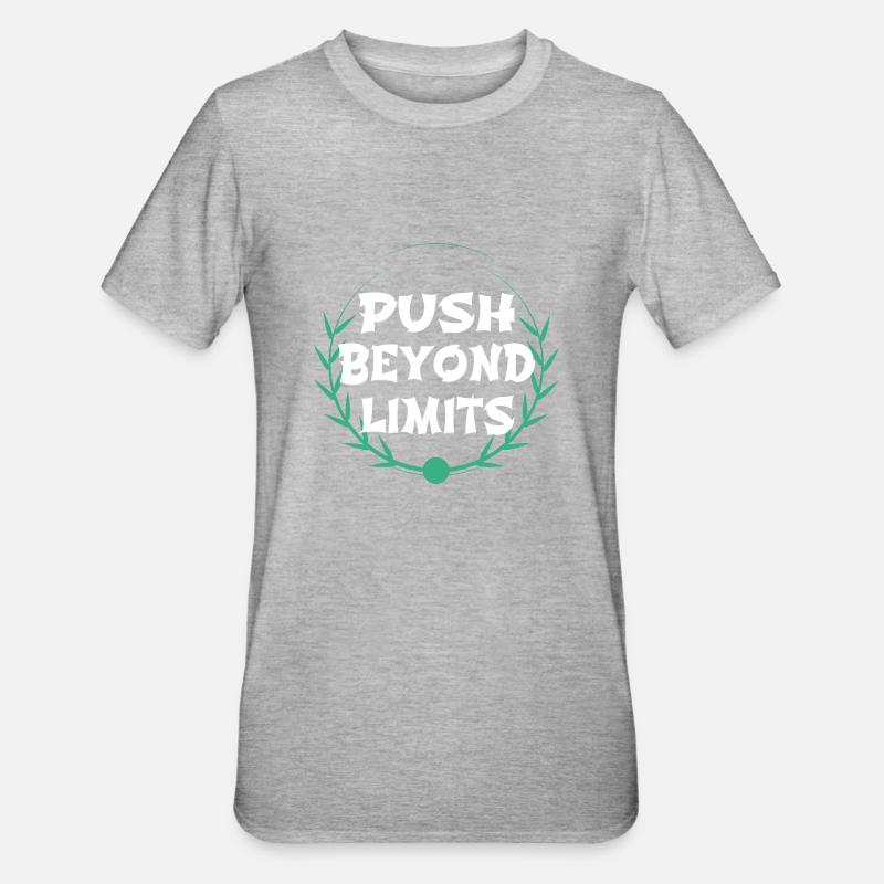 techniques d’instruction - T-shirt polycoton Unisexe - gris chiné