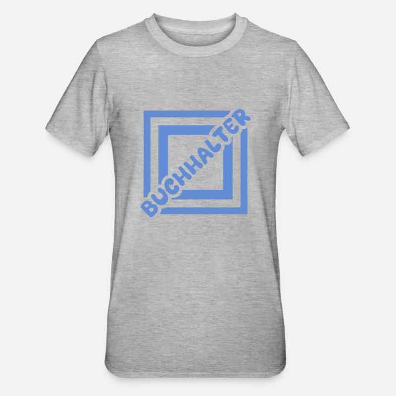 Don pour comptable - T-shirt polycoton Unisexe - gris chiné