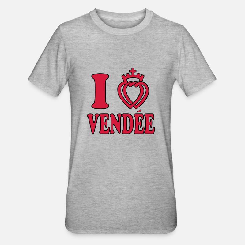 shopper - Unisex Polycotton T-Shirt - Grau meliert