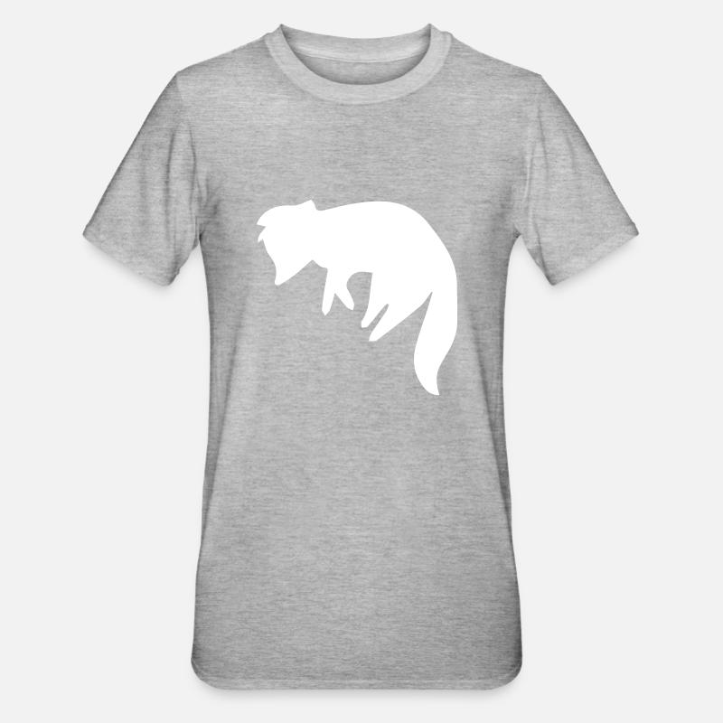 Renard - T-shirt polycoton Unisexe - gris chiné
