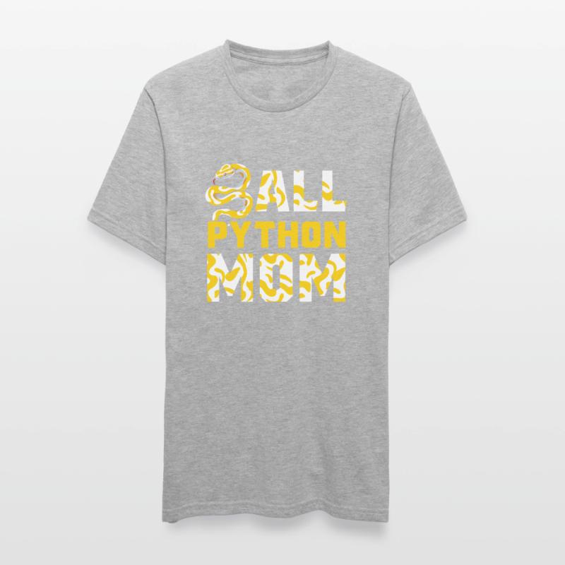 Banana Ball Python Herpétologiste Ball Python Maman T-shirt polycoton Unisexe