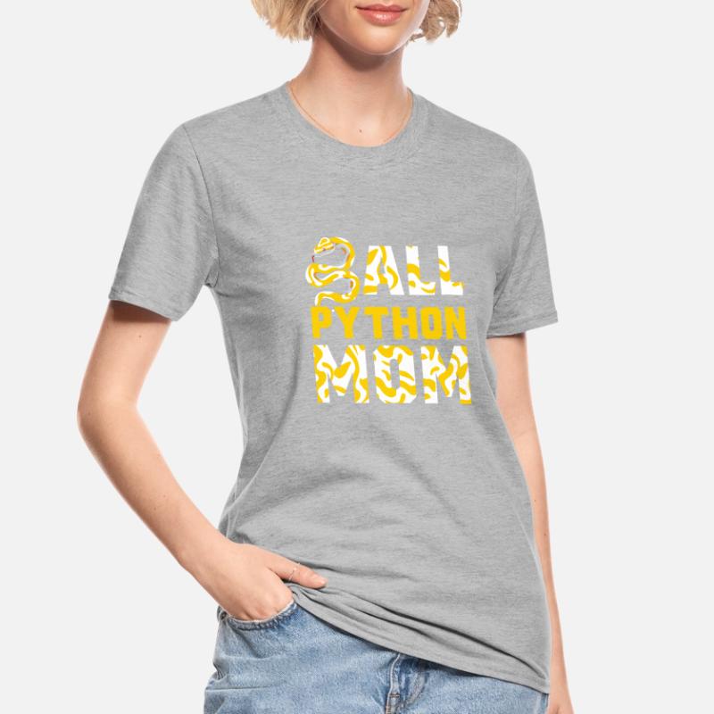 Banana Ball Python Herpetologist Ball Python Mom Unisex Polycotton T-Shirt