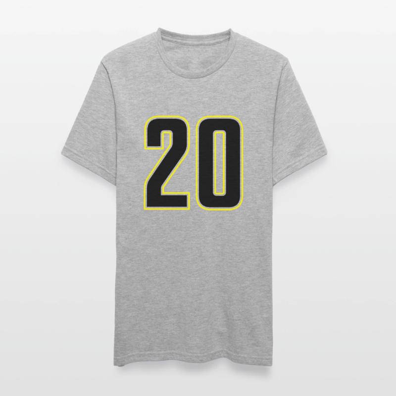 20 number Unisex Polycotton T-Shirt