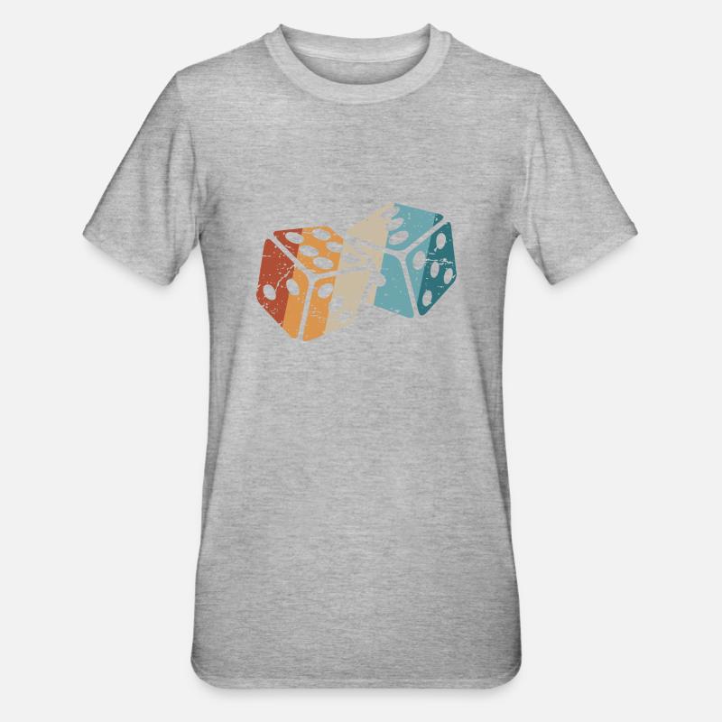 Cube rétro - T-shirt polycoton Unisexe - undefined