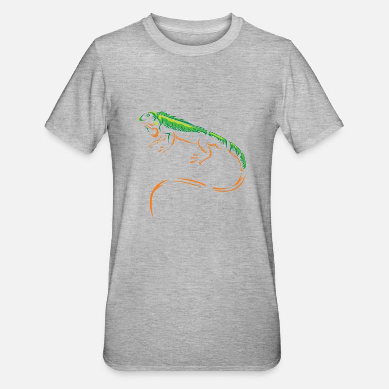 Liguane - T-shirt polycoton Unisexe - gris chiné