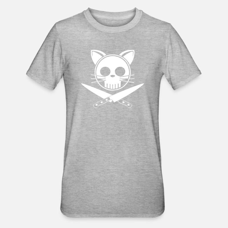 Dinky Cat killer Cut - T-shirt polycoton Unisexe - undefined