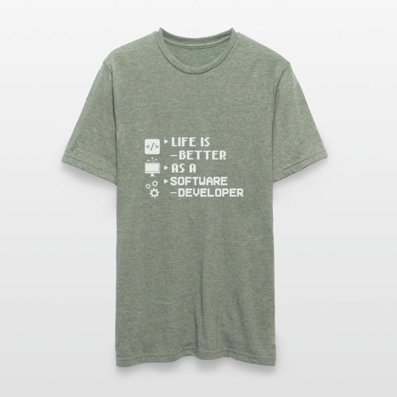 Software Development Software Developer Developer Unisex Polycotton T-Shirt