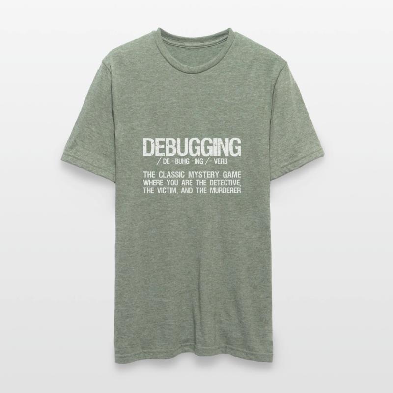 Informatiker Coding - Debugging Programmieren Unisex Polycotton T-Shirt