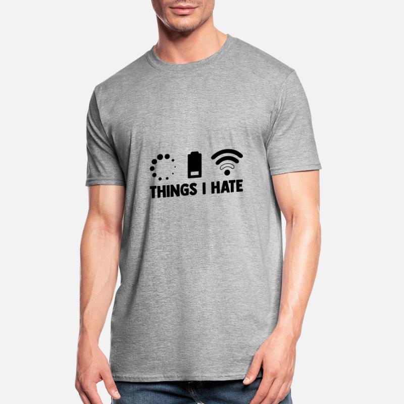 Things I Hate Programmer Coder Coding Developer So Unisex Polycotton T-Shirt