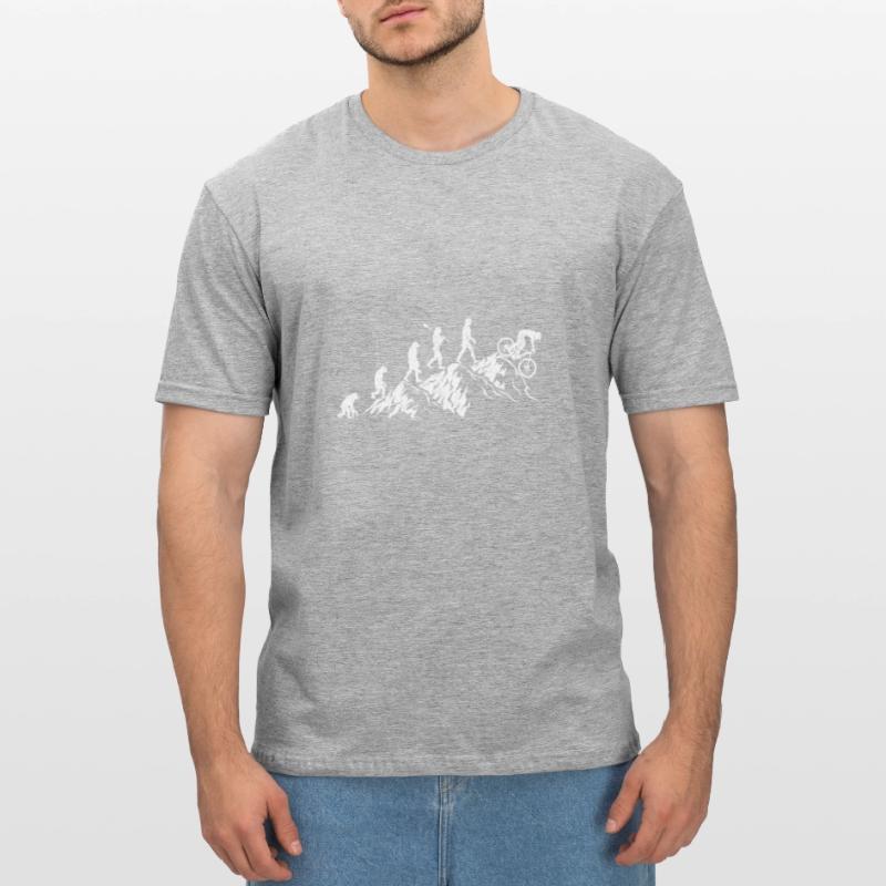Vélo Evolution Vélo de course Vélo Evolution T-shirt polycoton Unisexe