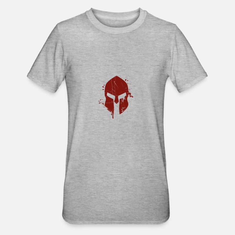 Fighter / Warrior / Warrior - Unisex Polycotton T-Shirt - heather grey