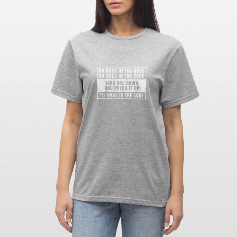 Programmeur chemise programmation énonciations nerd T-shirt polycoton Unisexe
