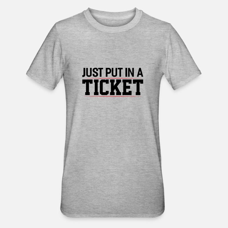IT Computer IT Support IT Helpdesk - Unisex Polycotton T-Shirt - Grau meliert
