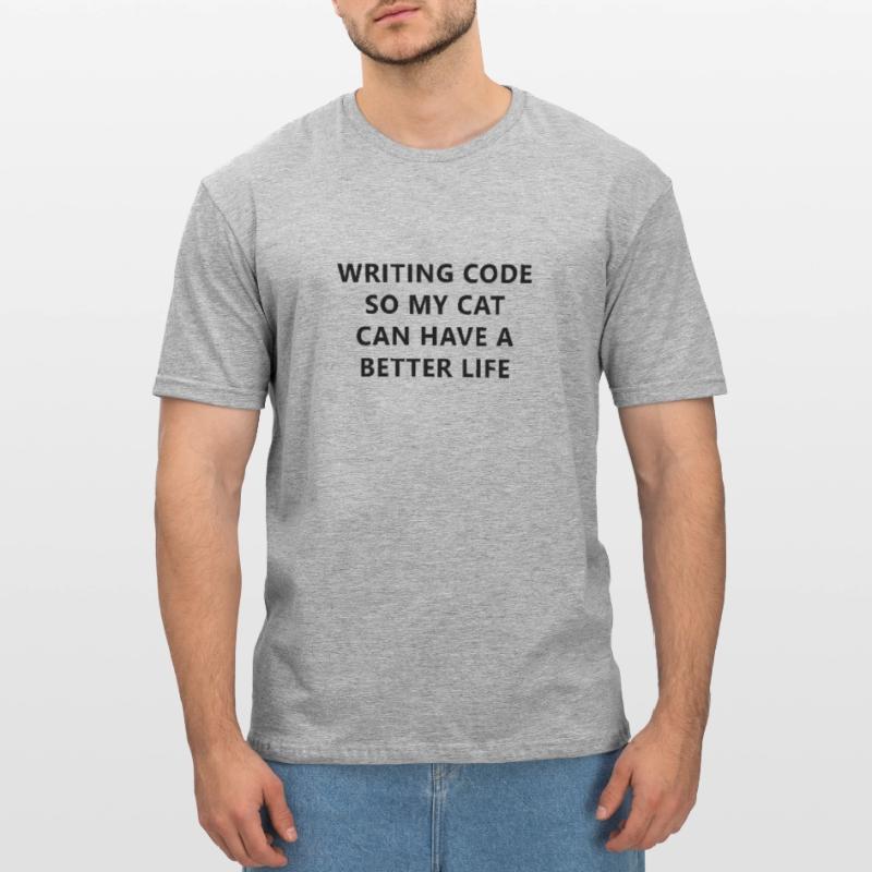 Programming Writing Code For Dog Unisex Polycotton T-Shirt