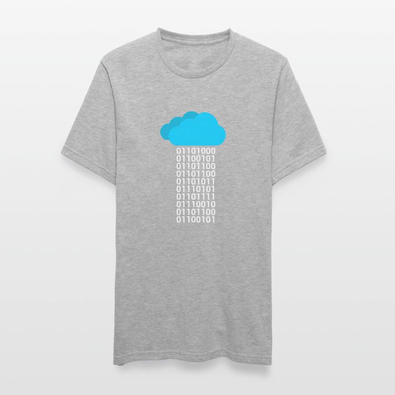 Informatique Big Data Cloud Computing T-shirt polycoton Unisexe
