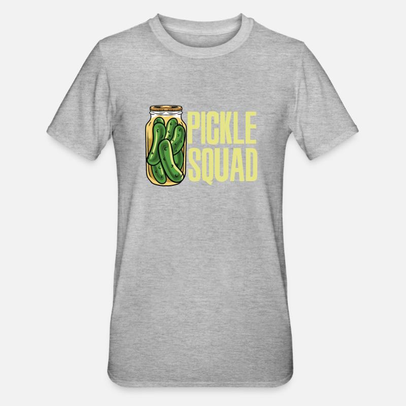 Concombre Team Concombre - T-shirt polycoton Unisexe - gris chiné