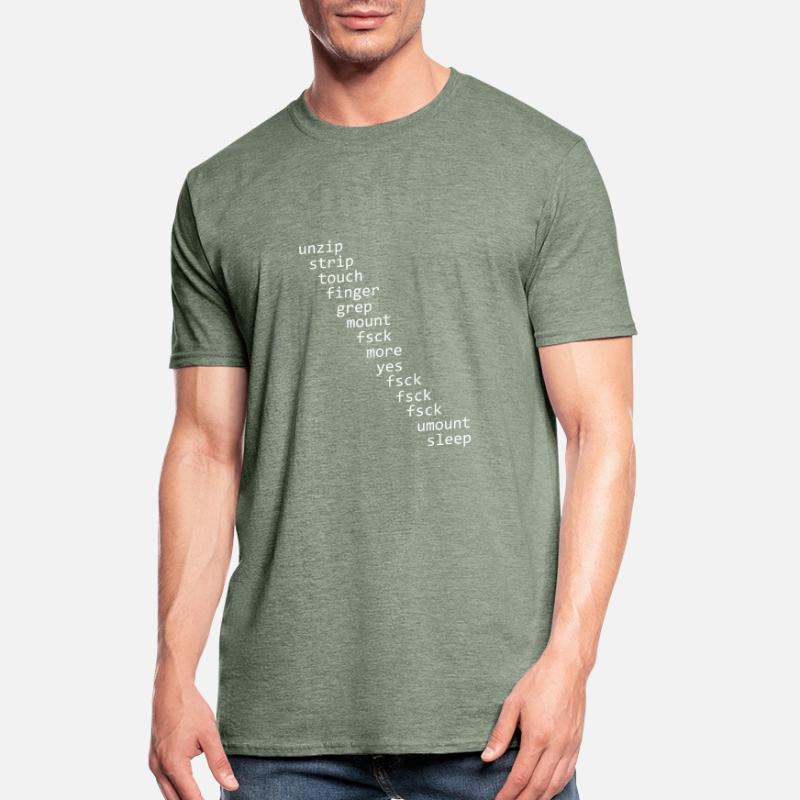 Unix Linux Programmer Sys Admin Sexy Shell Script Unisex Polycotton T-Shirt