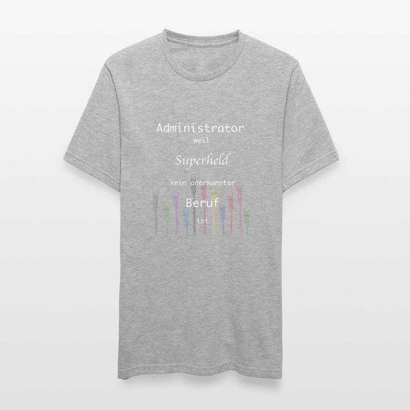Administrator, Superheld,Beruf, IT, Admin,Nerd Unisex Polycotton T-Shirt