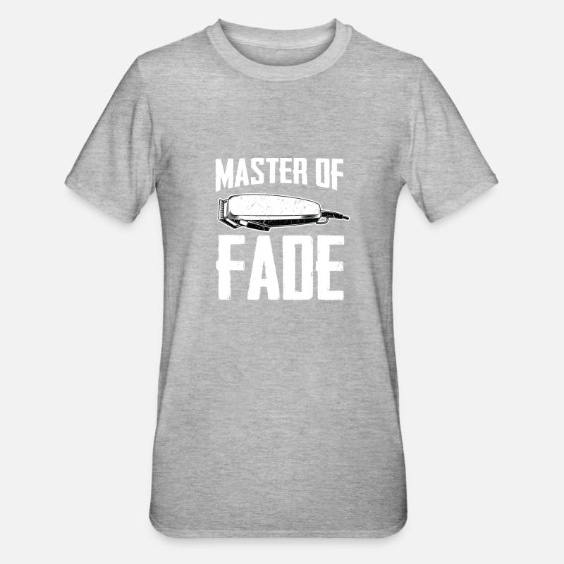 Barbier Barbier Barbier - T-shirt polycoton Unisexe - gris chiné