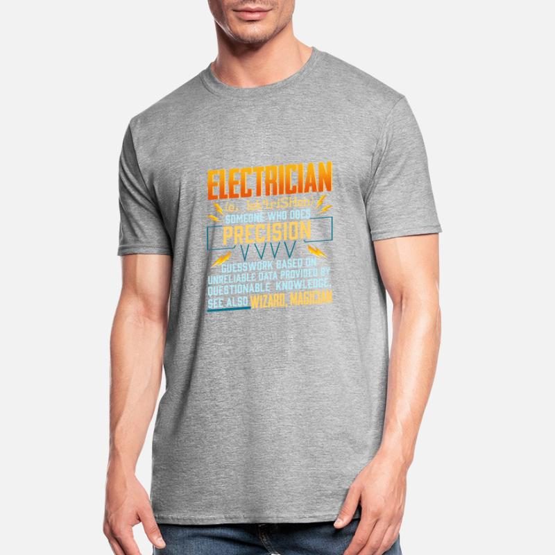 Electronics engineering Electrical engineer Lineman Unisex Polycotton T-Shirt