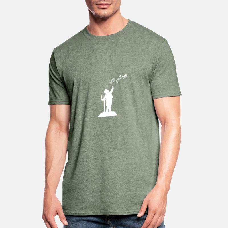 Dirigent Musik Musiker oder Dirigent Geschenk Unisex Polycotton T-Shirt