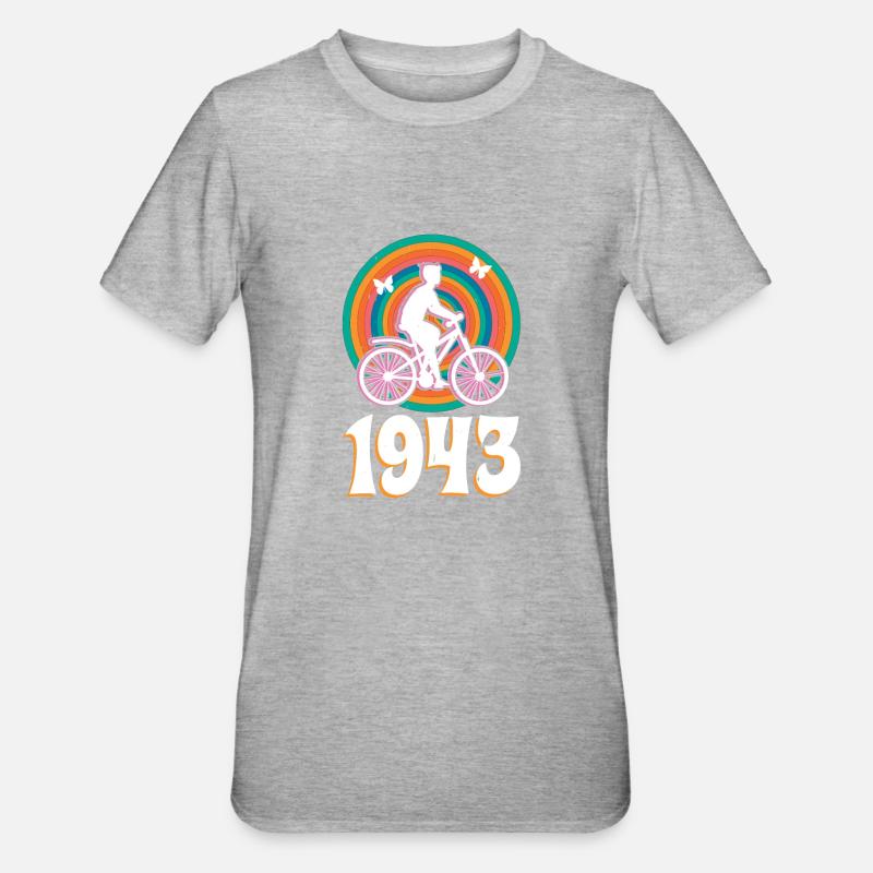 1945 Hoffmann LSD discovery - Unisex Polycotton T-Shirt - heather grey