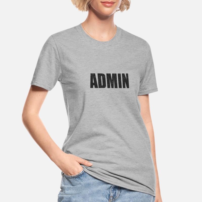 programmeur administrateur idée cadeau informatique Linux T-shirt polycoton Unisexe