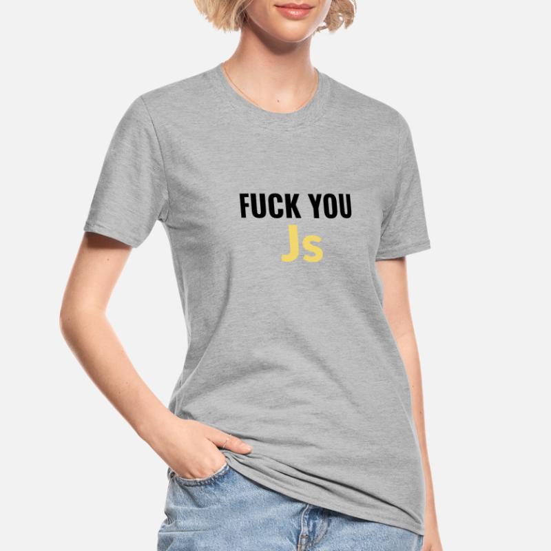 fick dich Js (Javascript) Unisex Polycotton T-Shirt
