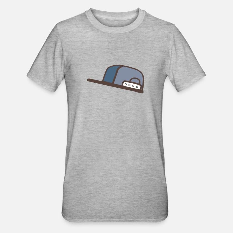 lokk - Unisex Polycotton T-skjorte - gråmelert