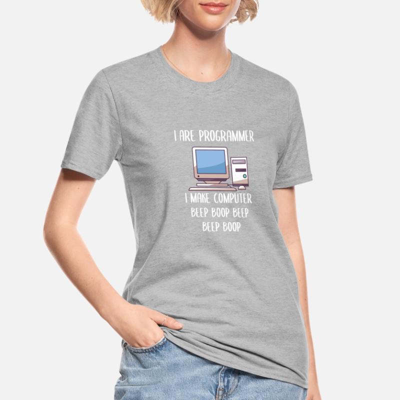 Je suis programmeur en programmation T-shirt polycoton Unisexe