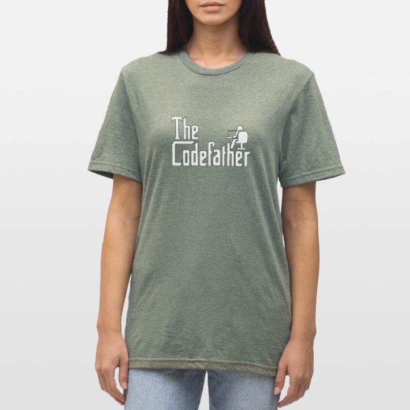 CodeFather Software Entwickler Engineer Programmer Unisex Polycotton T-Shirt