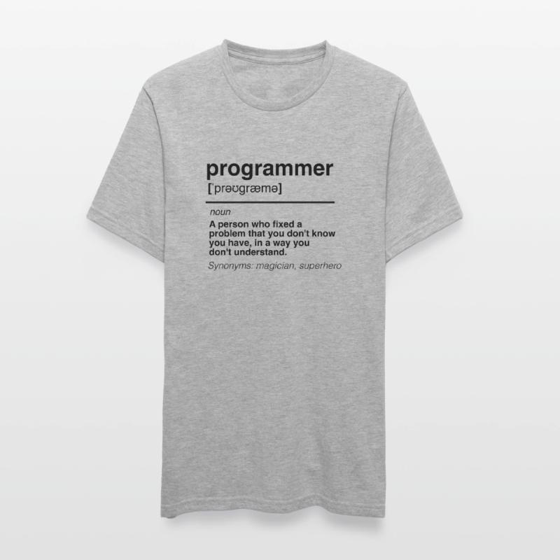 Funny software developer engineer programmer Unisex Polycotton T-Shirt