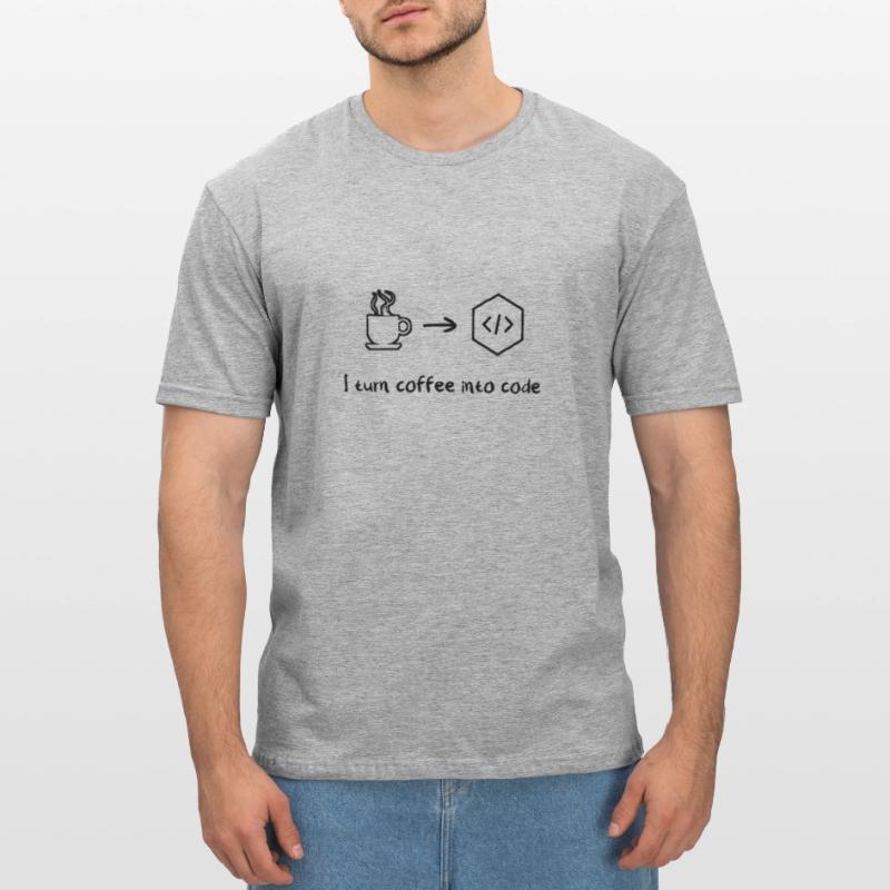 Coffee software developer engineer programmer Unisex Polycotton T-Shirt