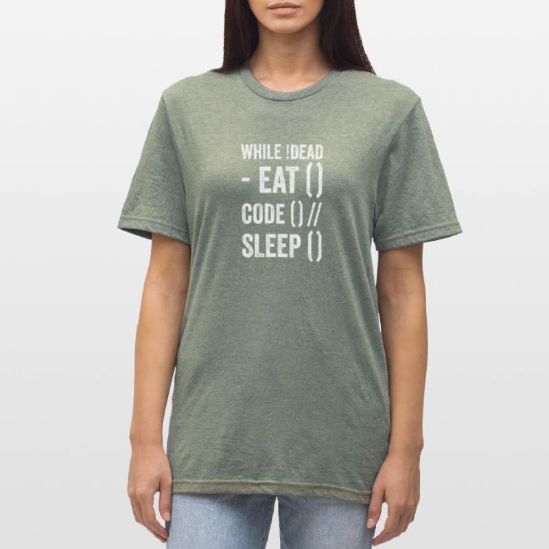 Funny programmer developer code humor quote Unisex Polycotton T-Shirt