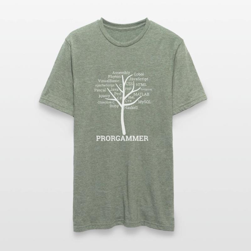 "Programmer Tree" | Programmierer Unisex Polycotton T-Shirt