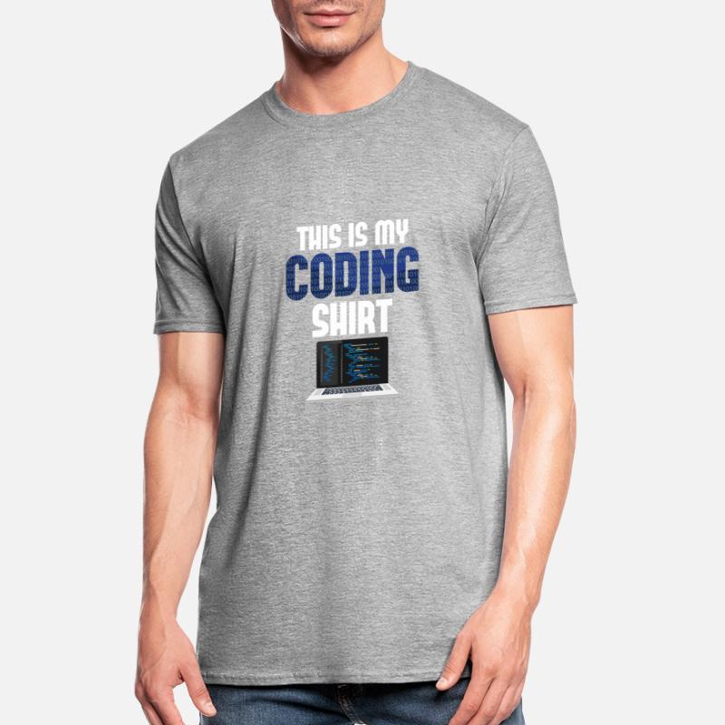 Codeur d’ordinateur Codeur Nerd Codage T-shirt polycoton Unisexe