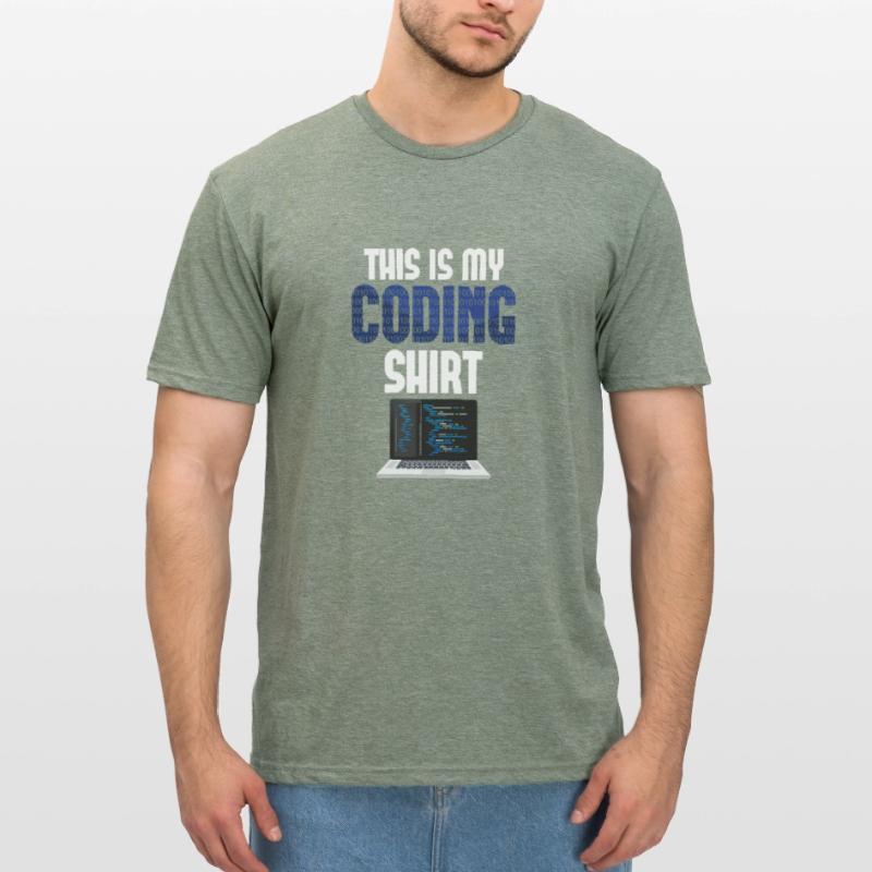 Computer Programmer Coder Nerd Coding Unisex Polycotton T-Shirt