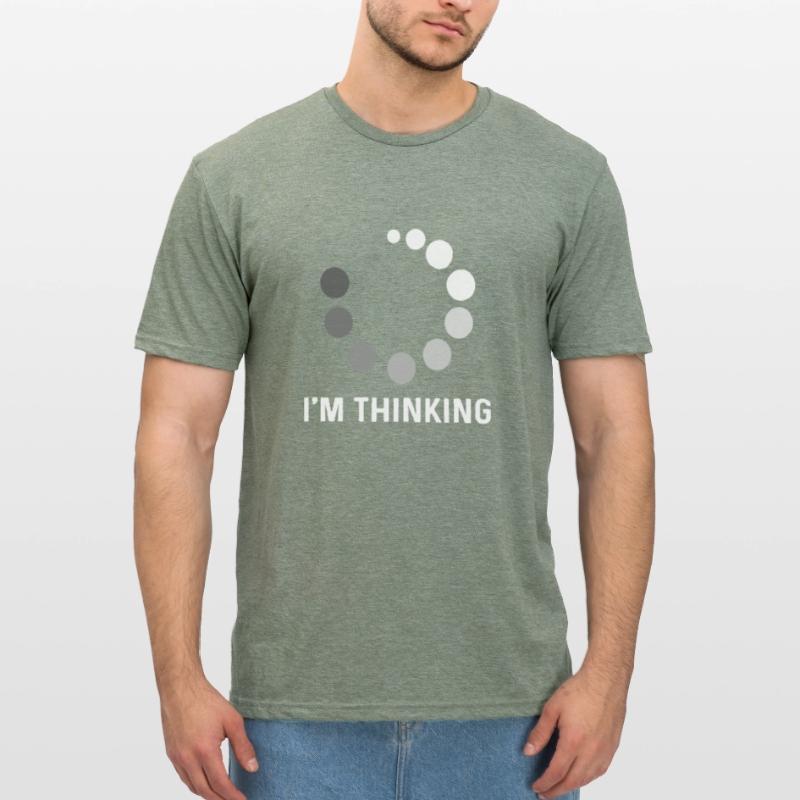 Loading Im Thinking ProgrammiererLoading Im Thinki Unisex Polycotton T-Shirt