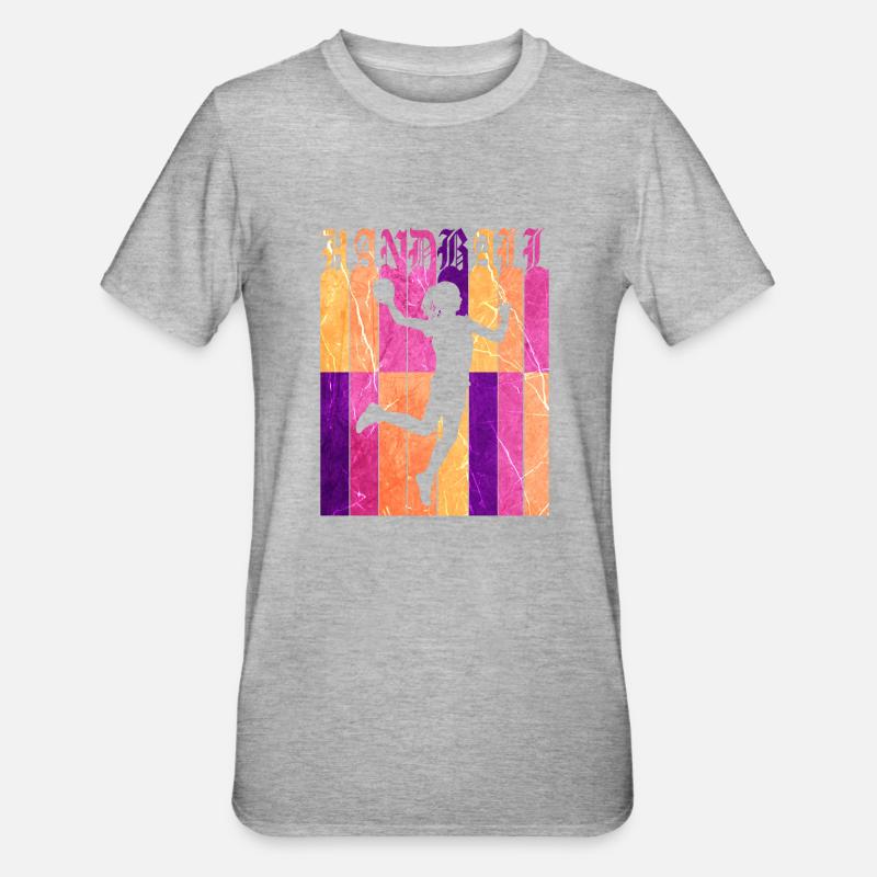 I Can't Have Handball - Handball Evolution - Unisex Polycotton T-Shirt - heather grey