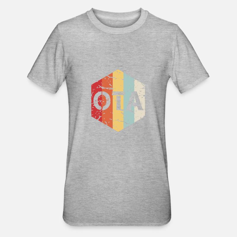 Rétro OTA - T-shirt polycoton Unisexe - gris chiné