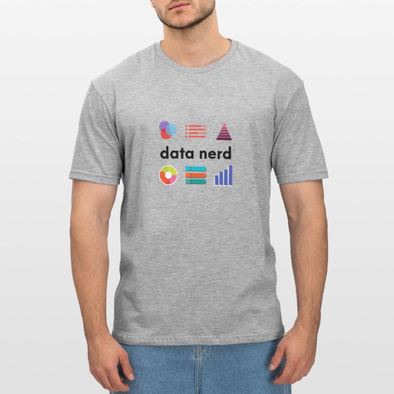Data Nerd - Data Analyst Data Scientist - Data Unisex Polycotton T-Shirt